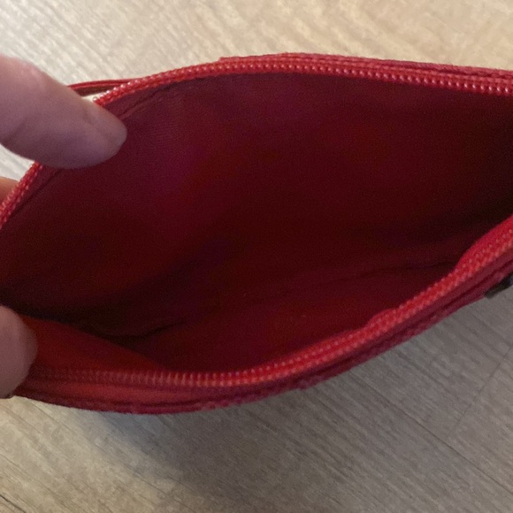 Red Coach Wristlet - Picture 6 of 6